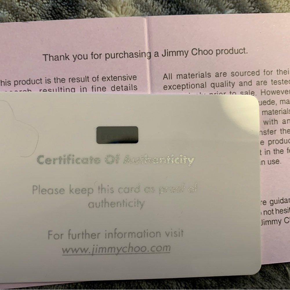 Jimmy Choo Cream Shopping Bag with Ribbon - Picture 5 of 11